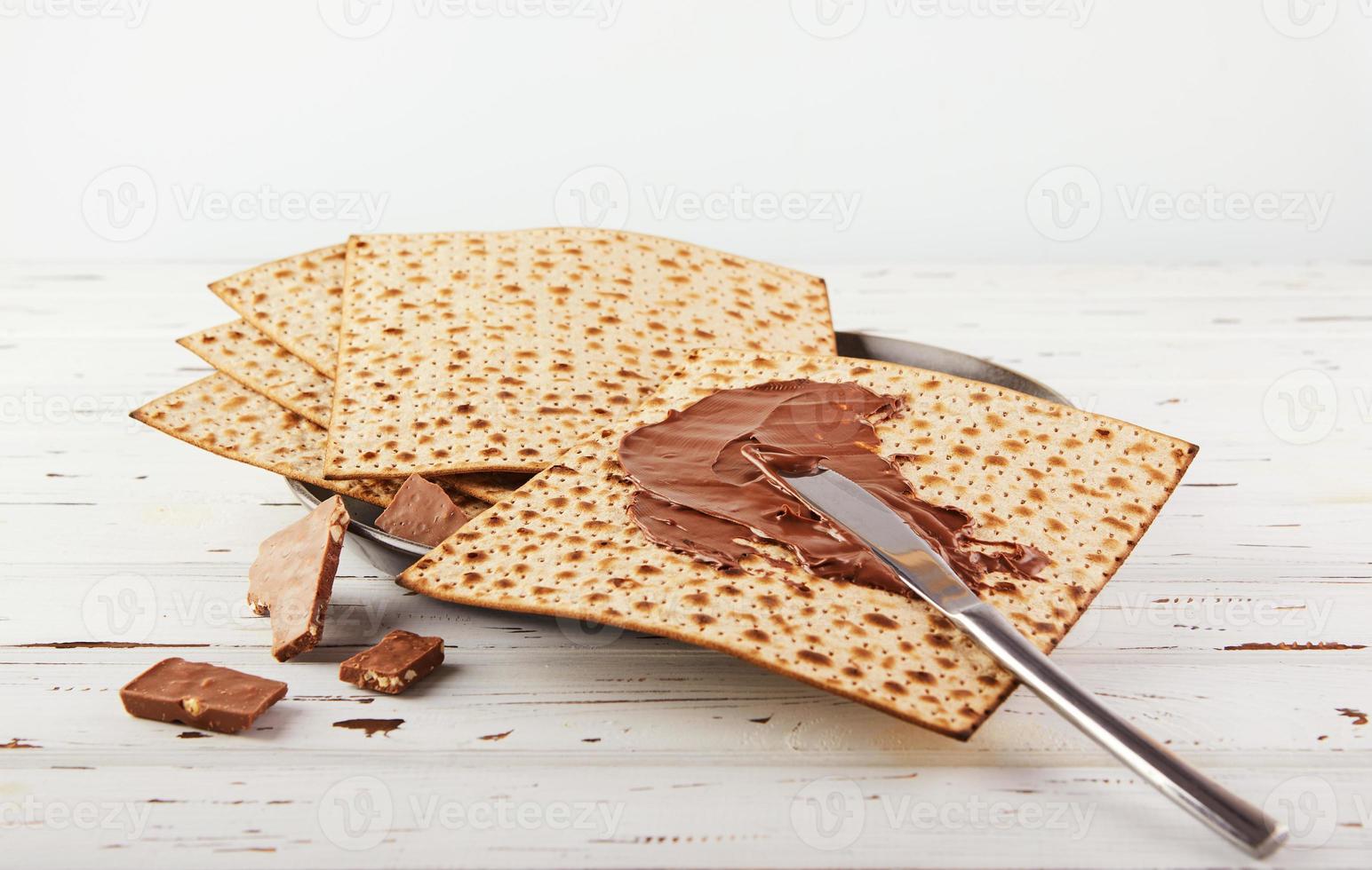 Pesach celebration concept, Jewish Passover holiday photo