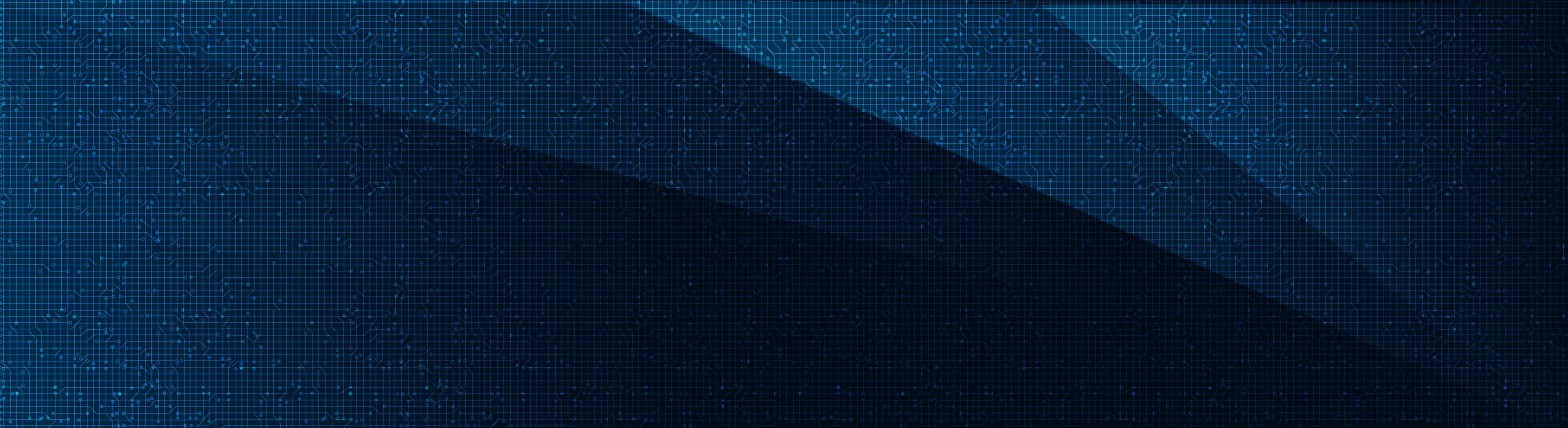 Dark Blue Circuit Microchip on Technology Background, Hi-tech Digital and security Concept design vector