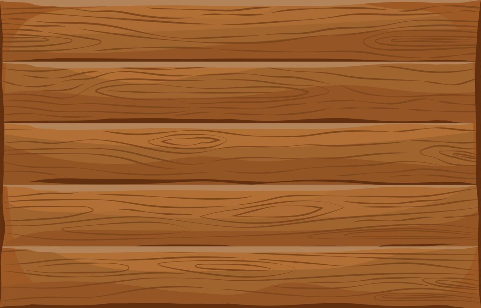 madera en blanco fondo marrón vector