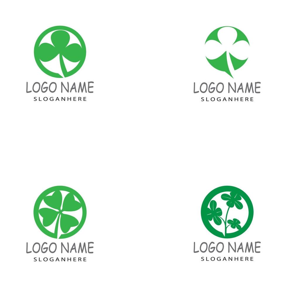 Clover Logo Template vector symbol nature