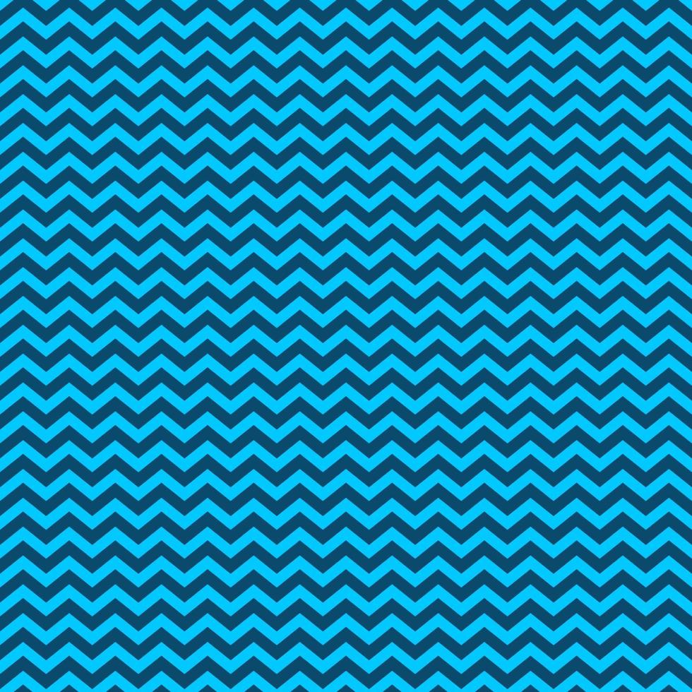 Abstract blue zig zag vector seamless pattern