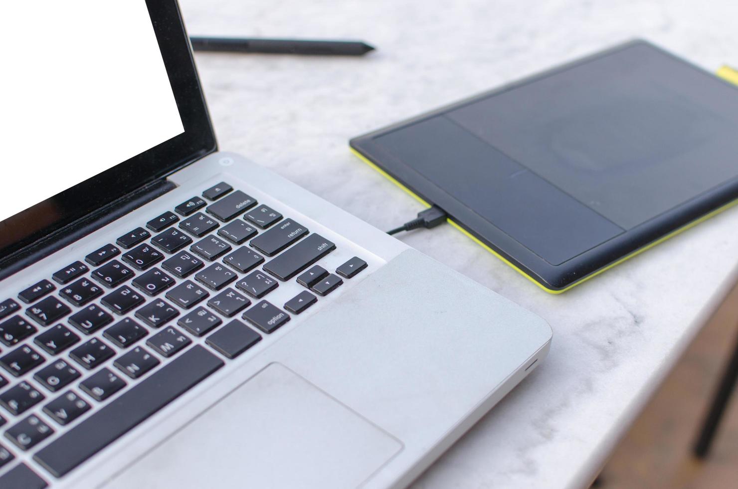 Notebook laptop mock-up photo