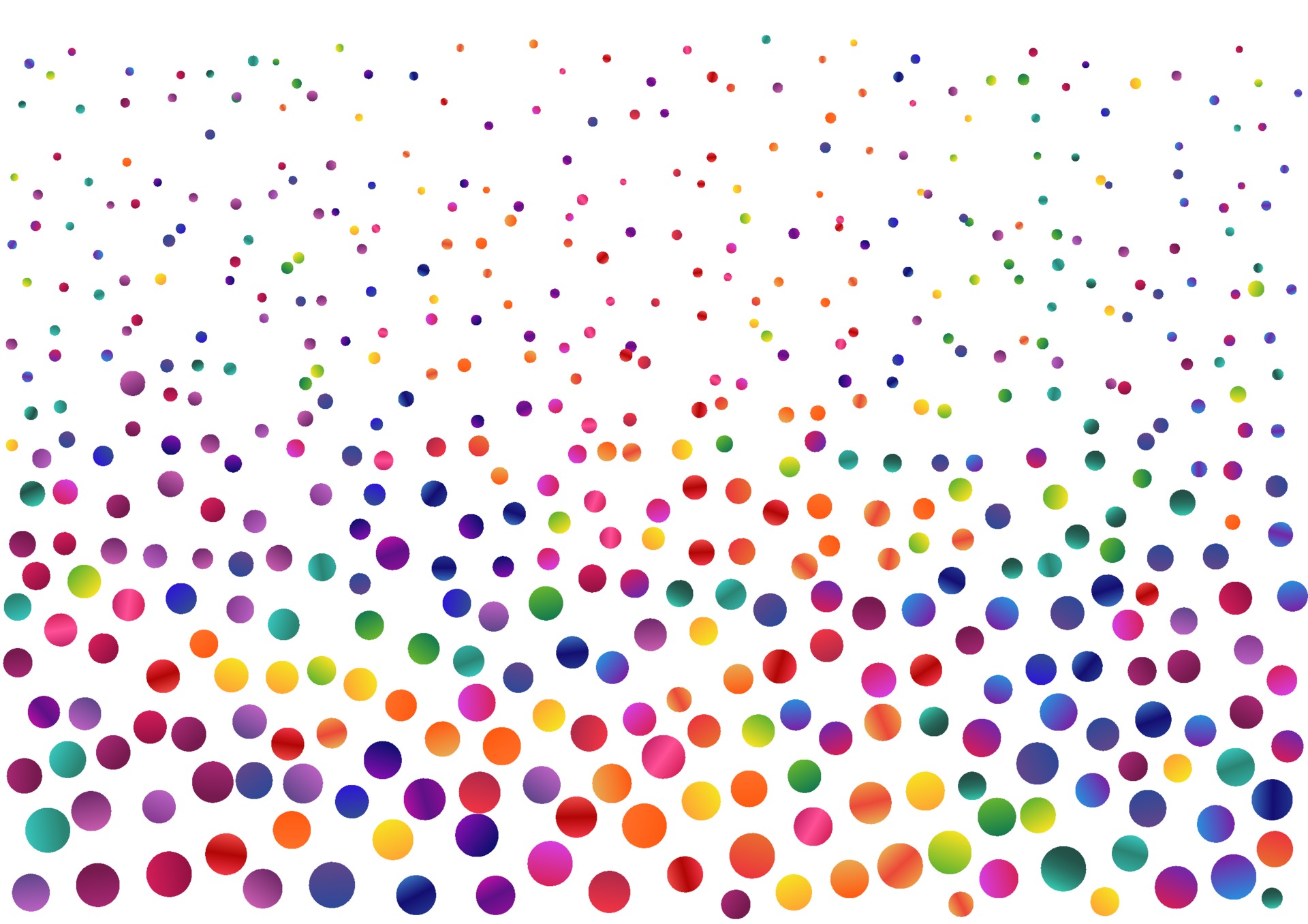 Colorful circle confettis vector background 2191486 Vector Art at Vecteezy