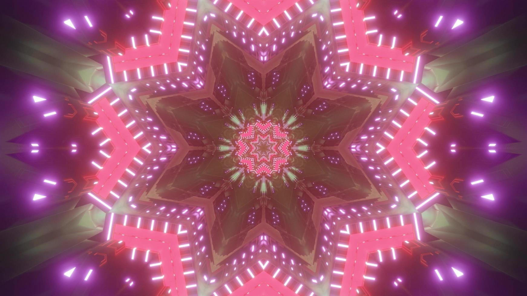Abstract background of geometric 3d illustration photo