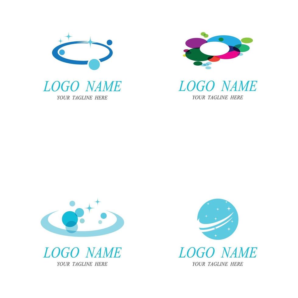 limpieza servicio limpio logo icono vector plantilla