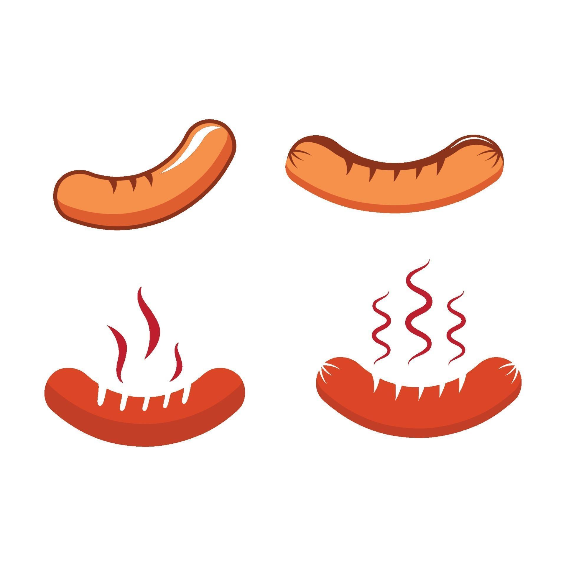 Sausage logo images illustration set 2192382 Vector Art at Vecteezy