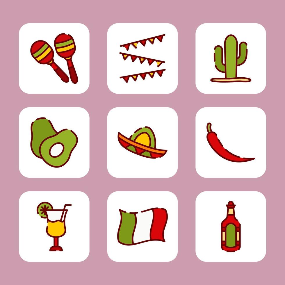 cinco de mayo en mexico vector