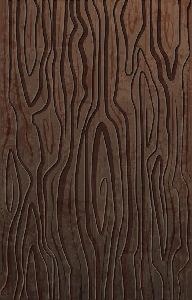 Dark Wood Texture Background vector