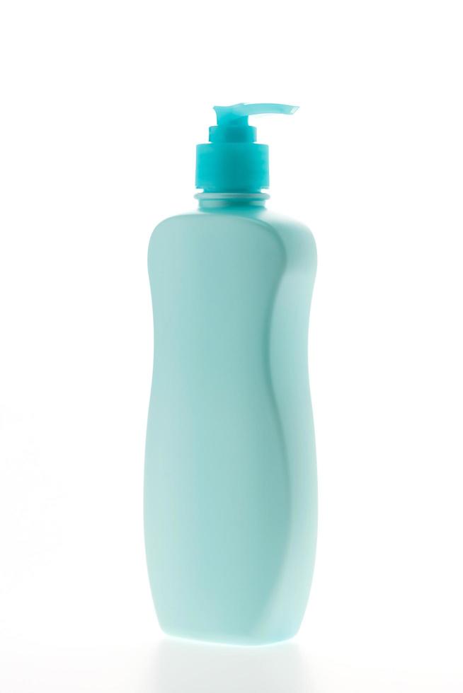 Blank lotion bottle photo