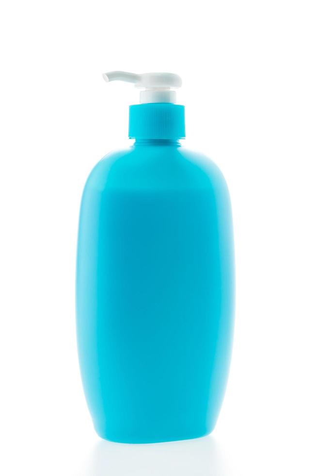 Blank plastic bottle photo