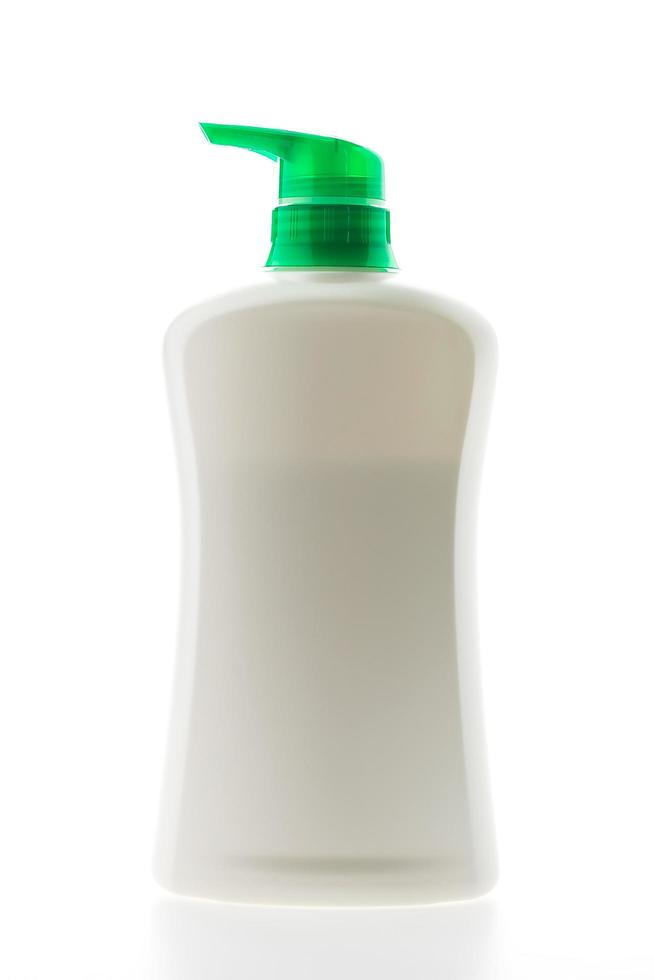 Blank plastic bottle photo