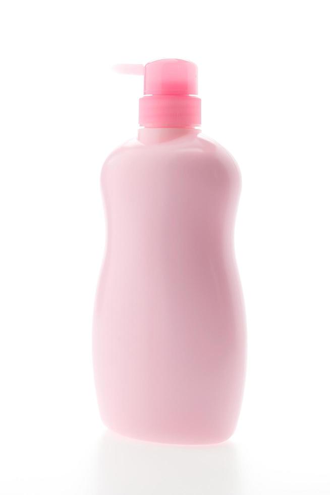 Blank plastic bottle photo