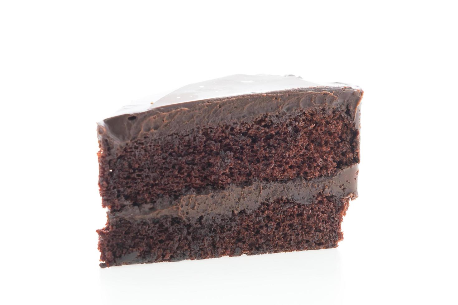 Chocolate cakes isolated photo