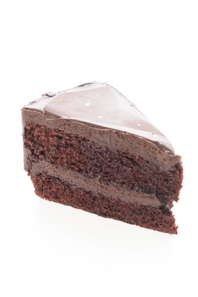 Chocolate cakes isolated photo