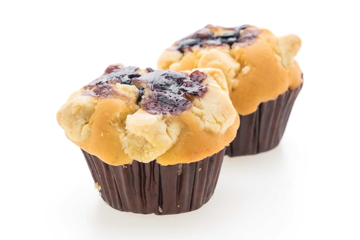 Blueberry muffin cakes photo