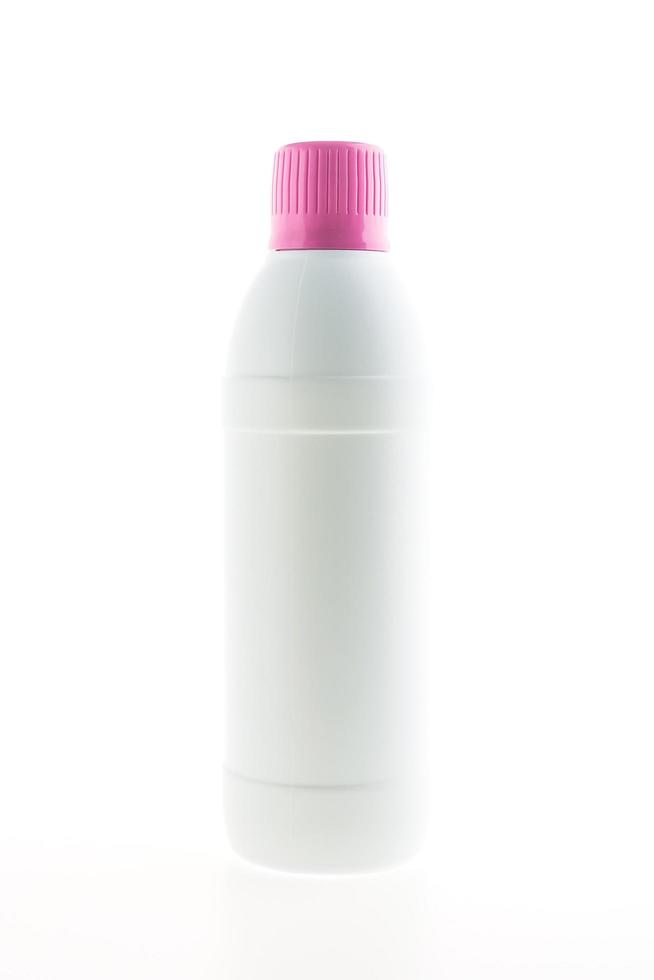 Plastic cosmetic bottle photo