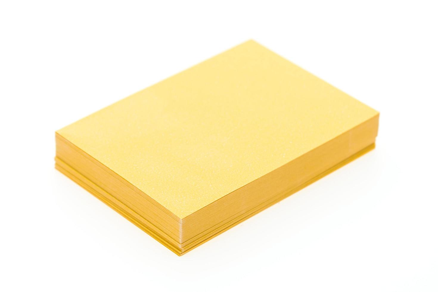 Mock up paper photo