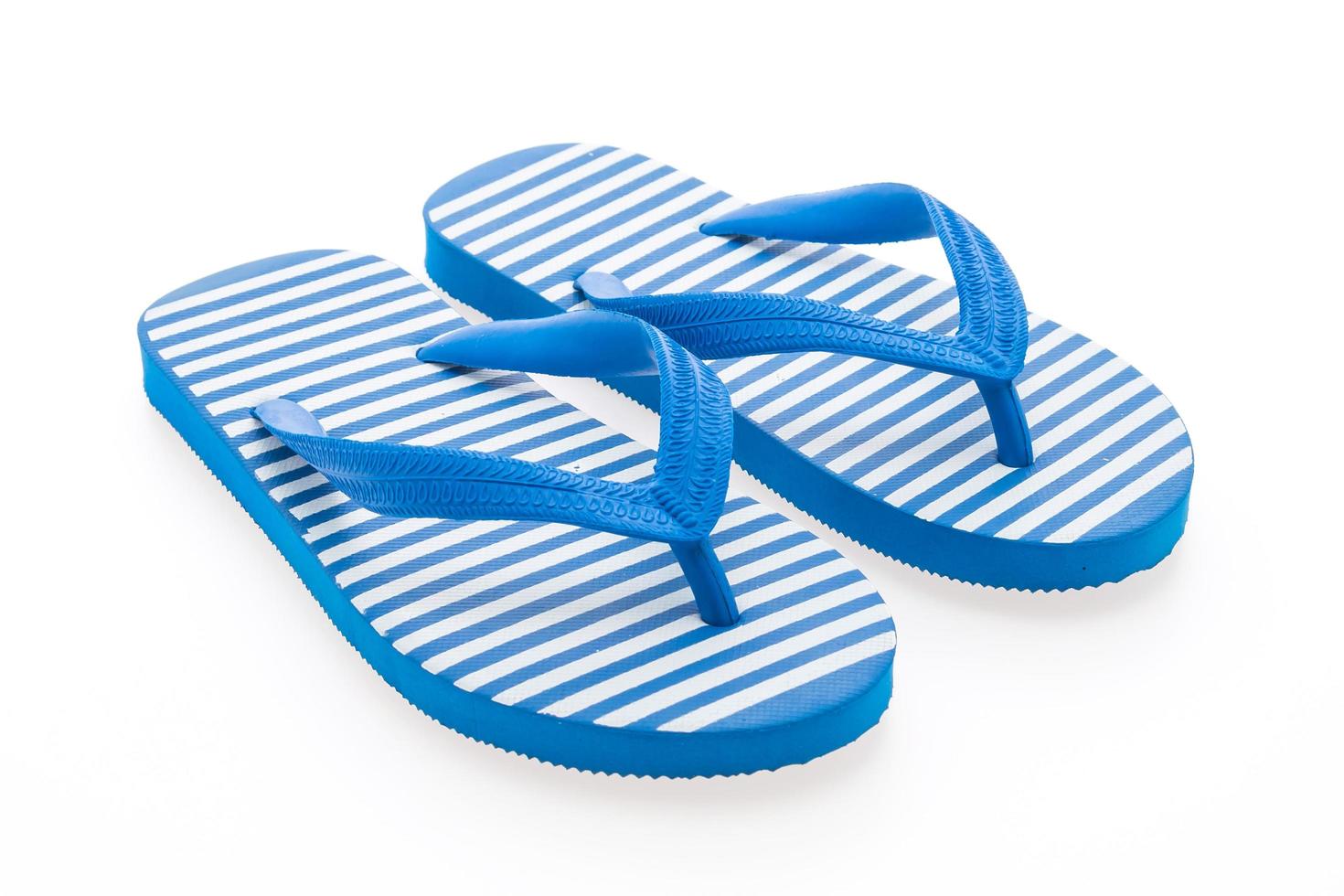 Flip flop isolated on white photo