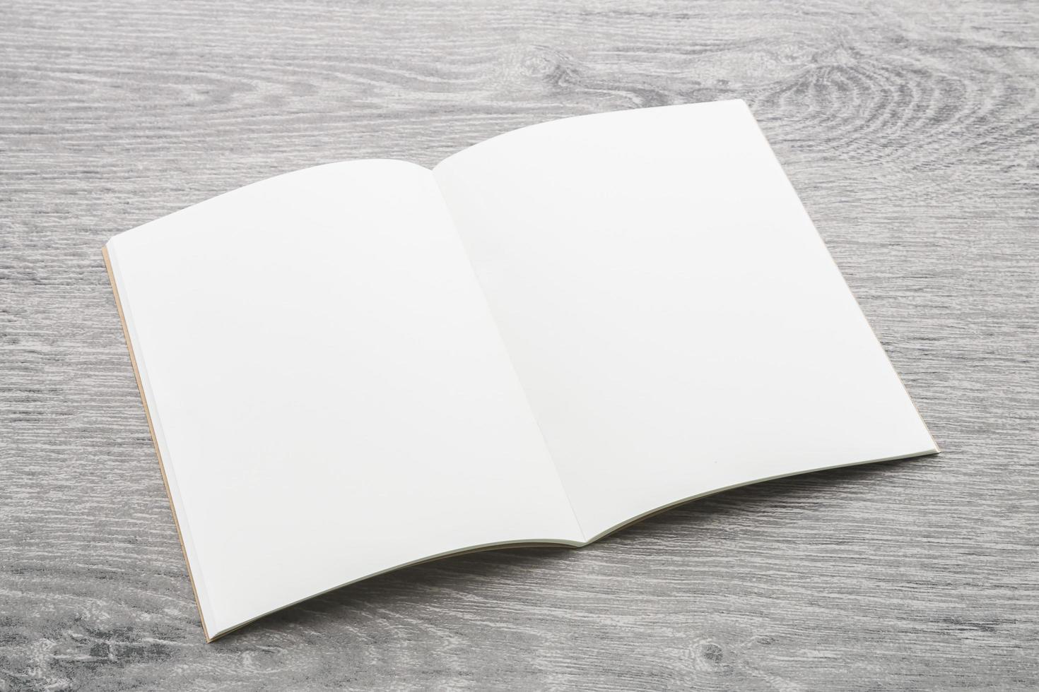 Blank Note book mockup photo