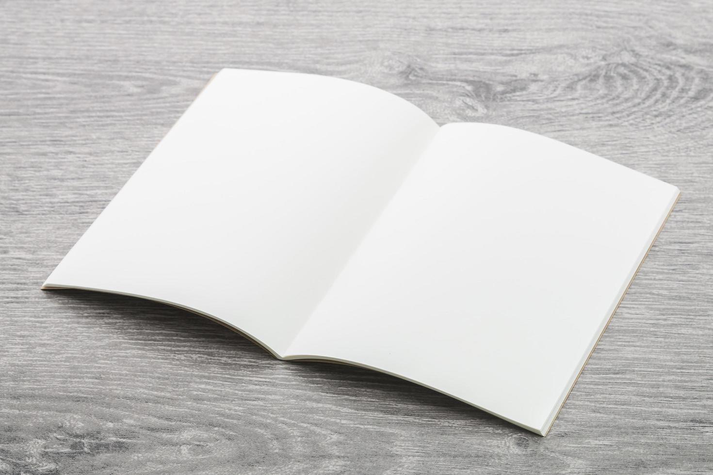 Blank Note book mockup photo