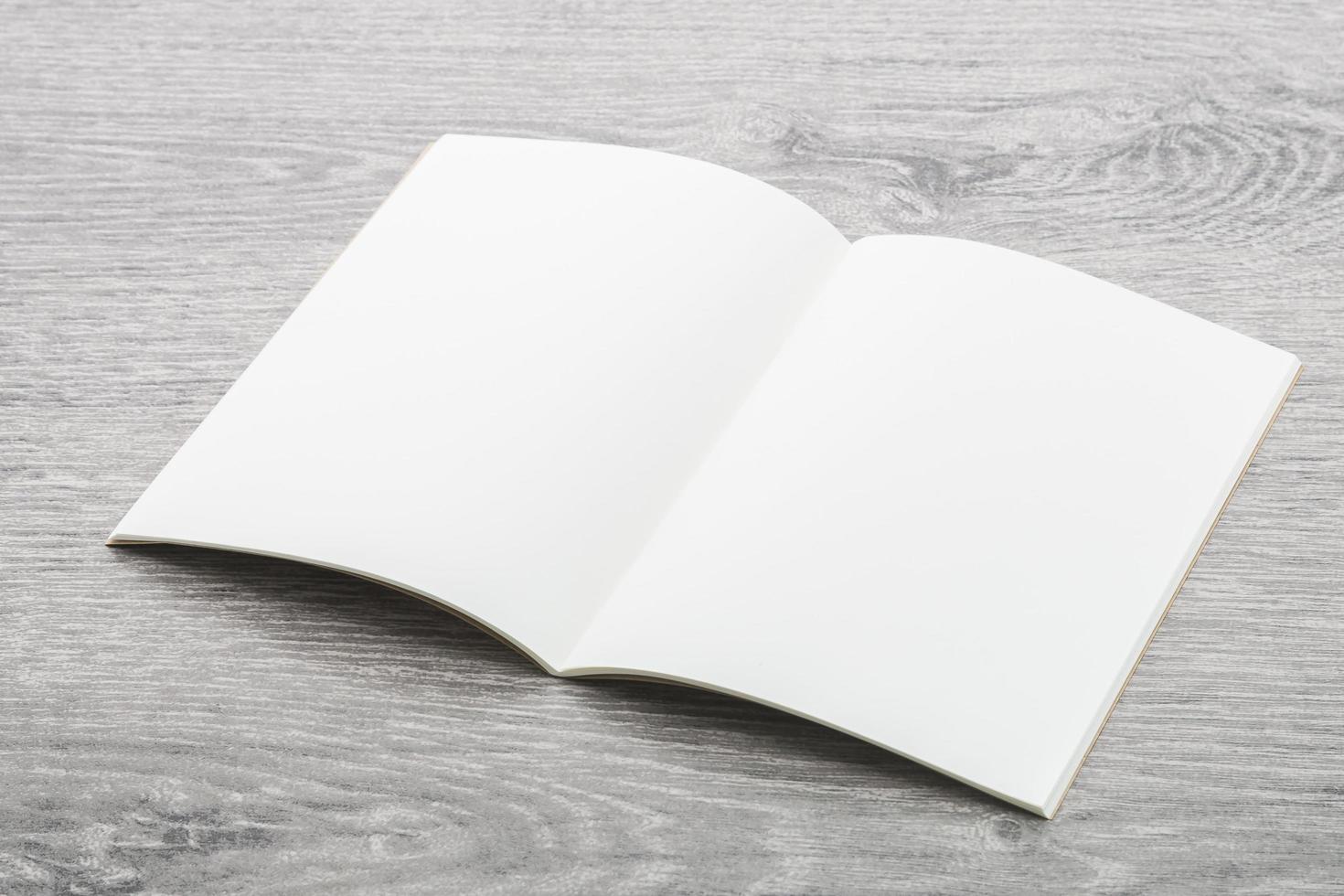 Blank Note book mockup photo