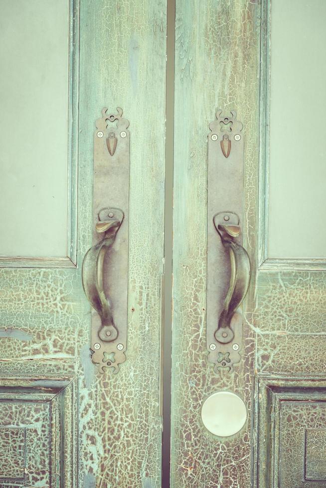 perilla de puerta vintage foto
