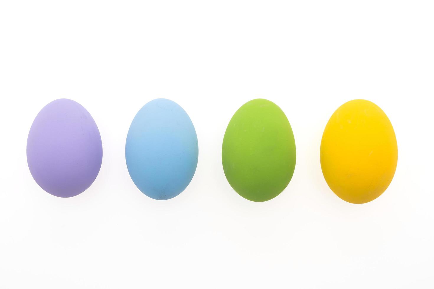 Easter colorful eggs photo
