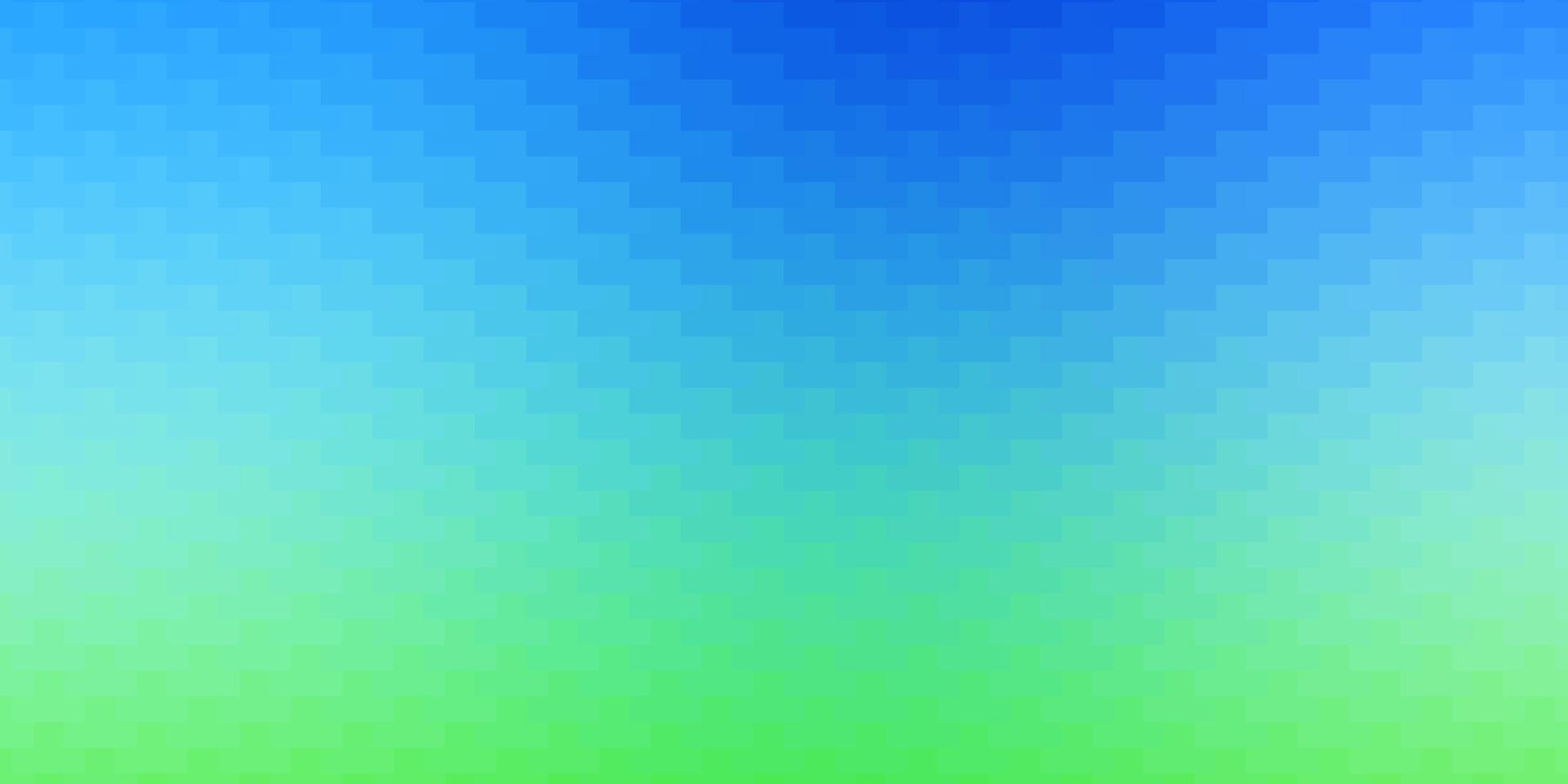 Light Blue, Green vector layout with lines, rectangles.