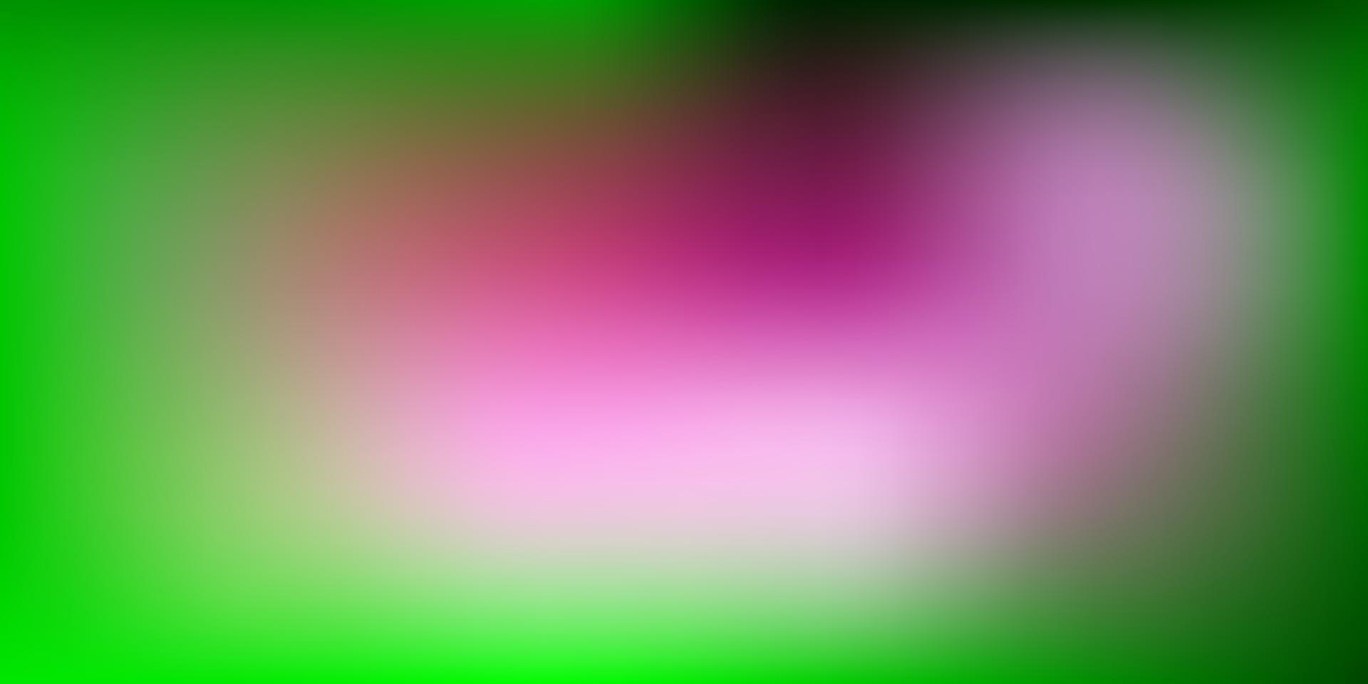 Light Pink, Green vector blur layout.