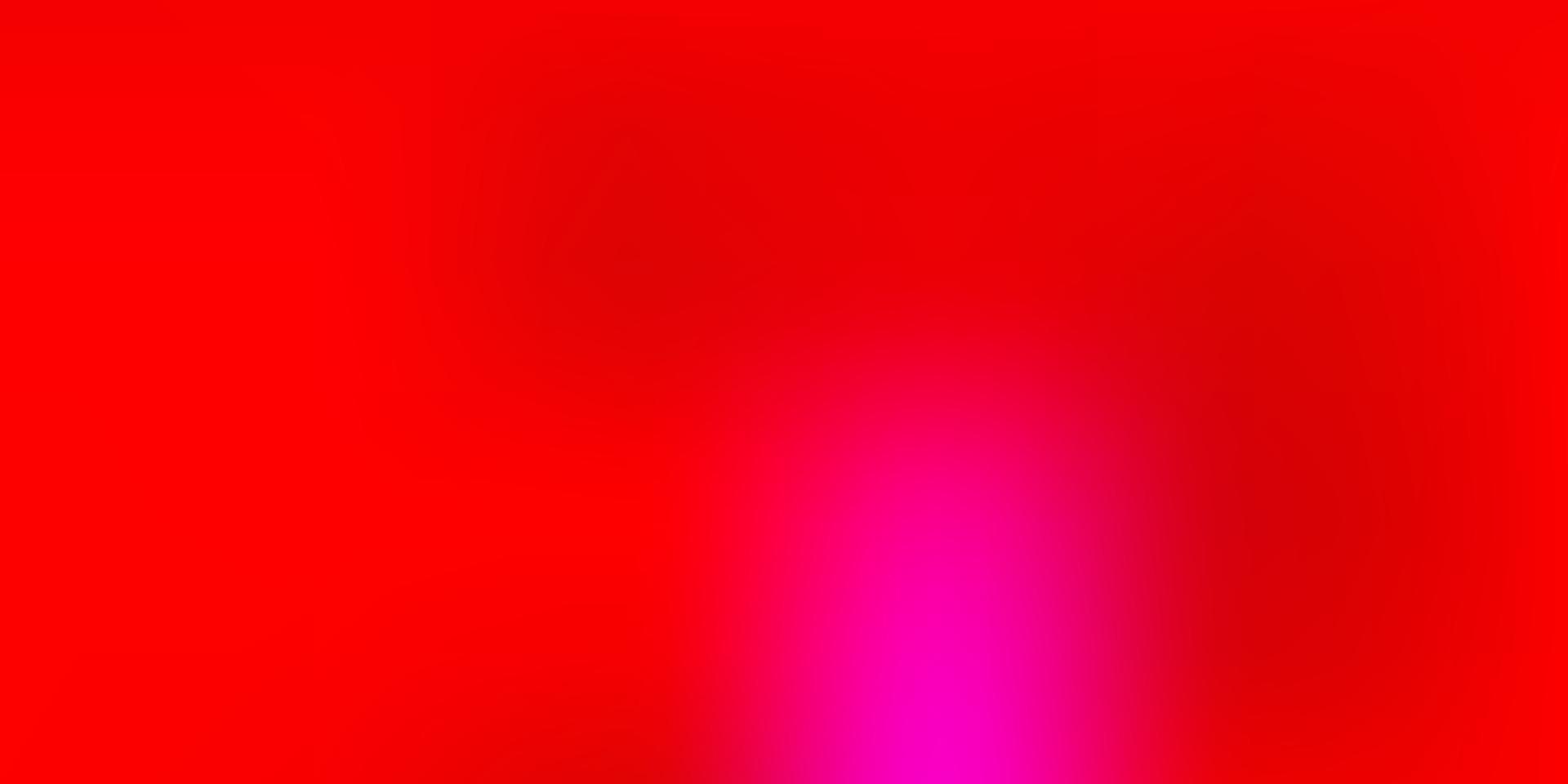 patrón de desenfoque degradado vector rosa claro, rojo.