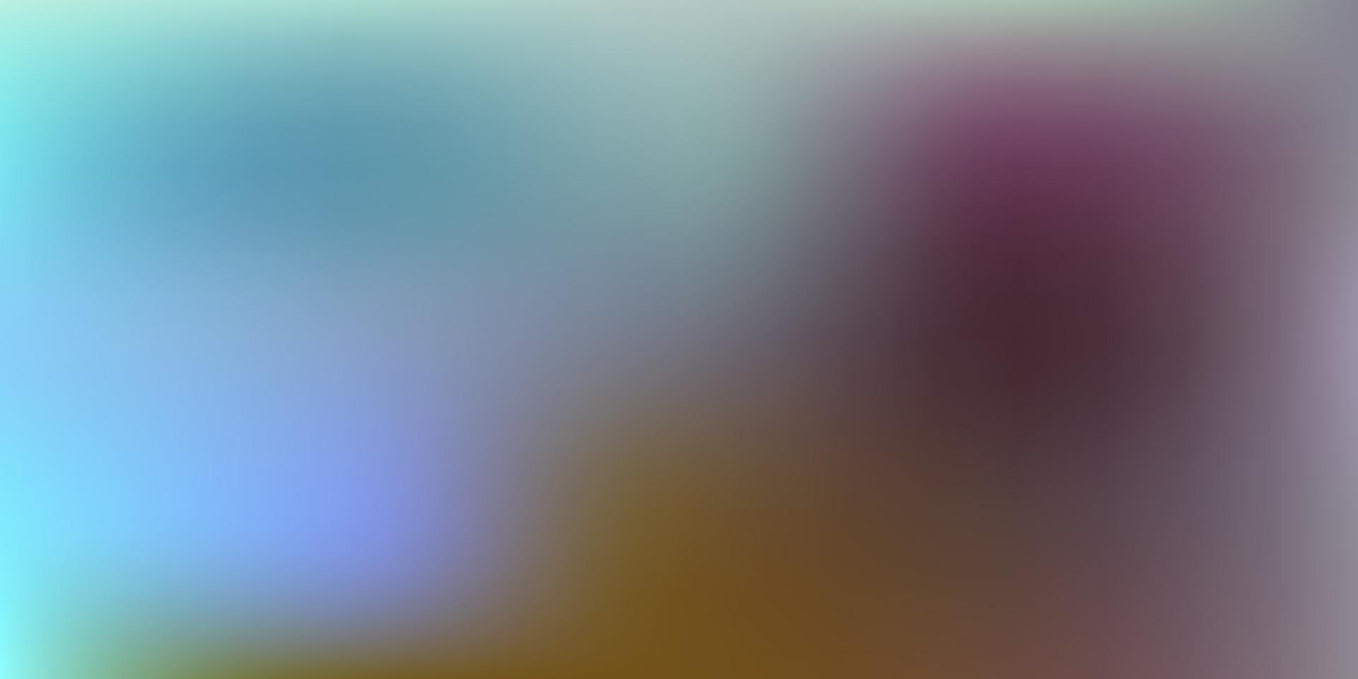 Light blue, yellow vector abstract blur drawing.