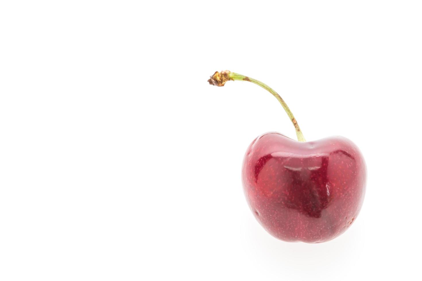 Cherry fruit isolated photo