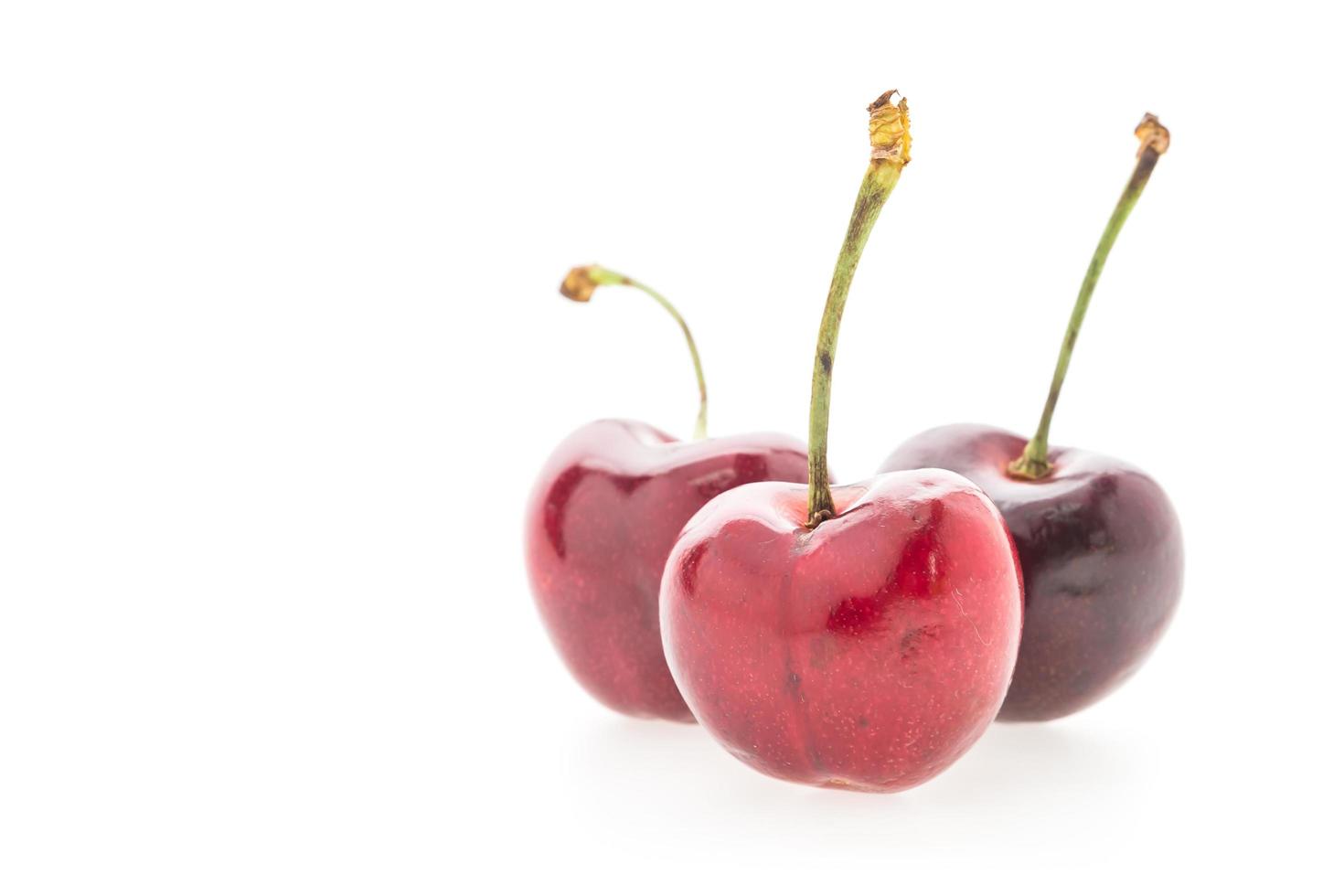 Cherry fruit isolated photo