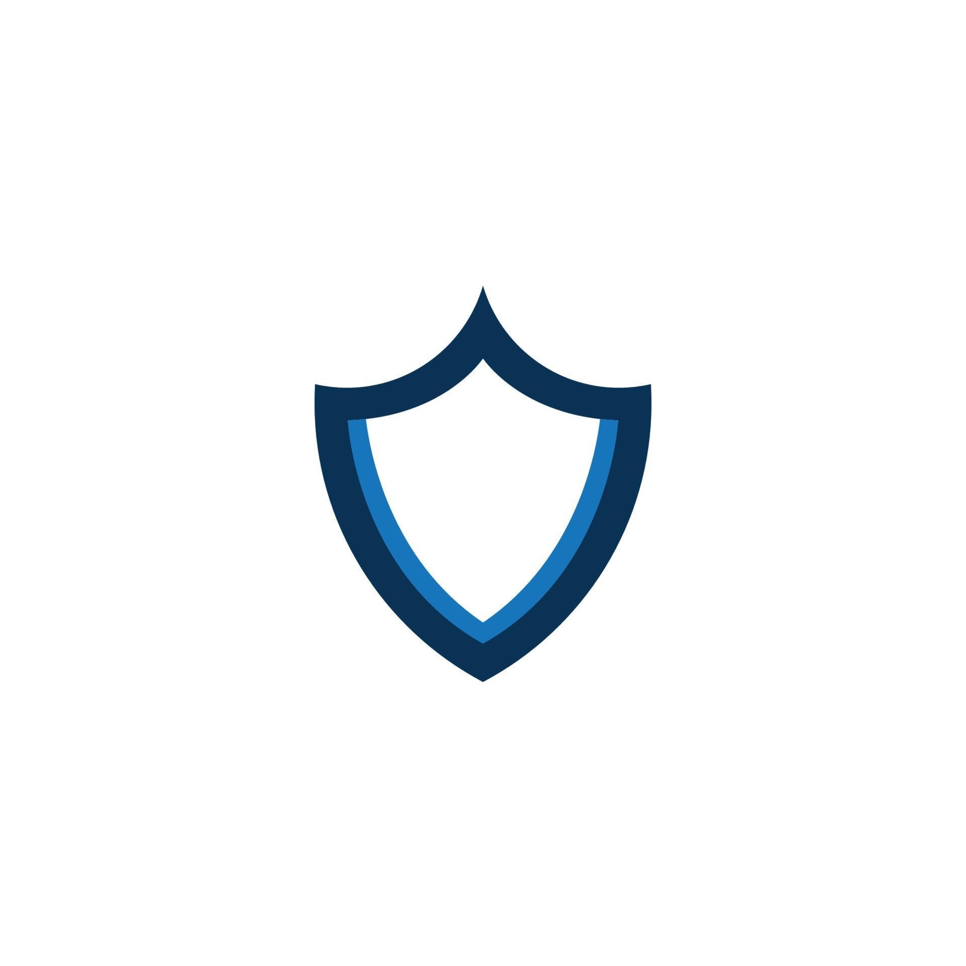 diseño de plantilla de logotipo de escudo. icono de escudo de vector