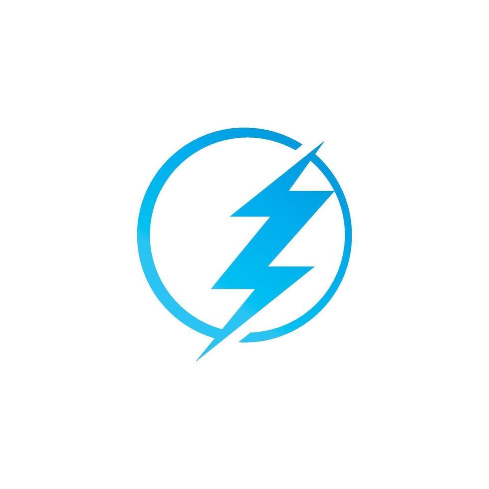 Lightning , Flash logo Template vector icon