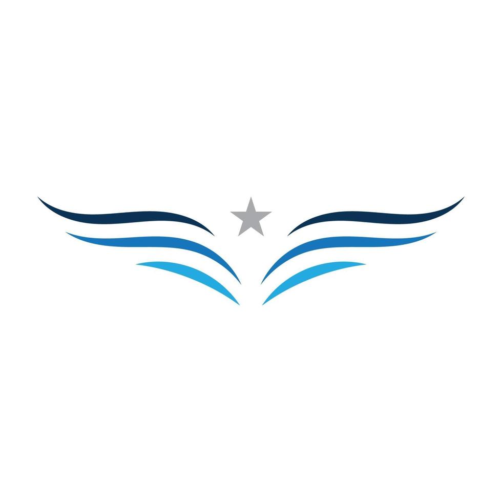 Wing Logo Template vector icon