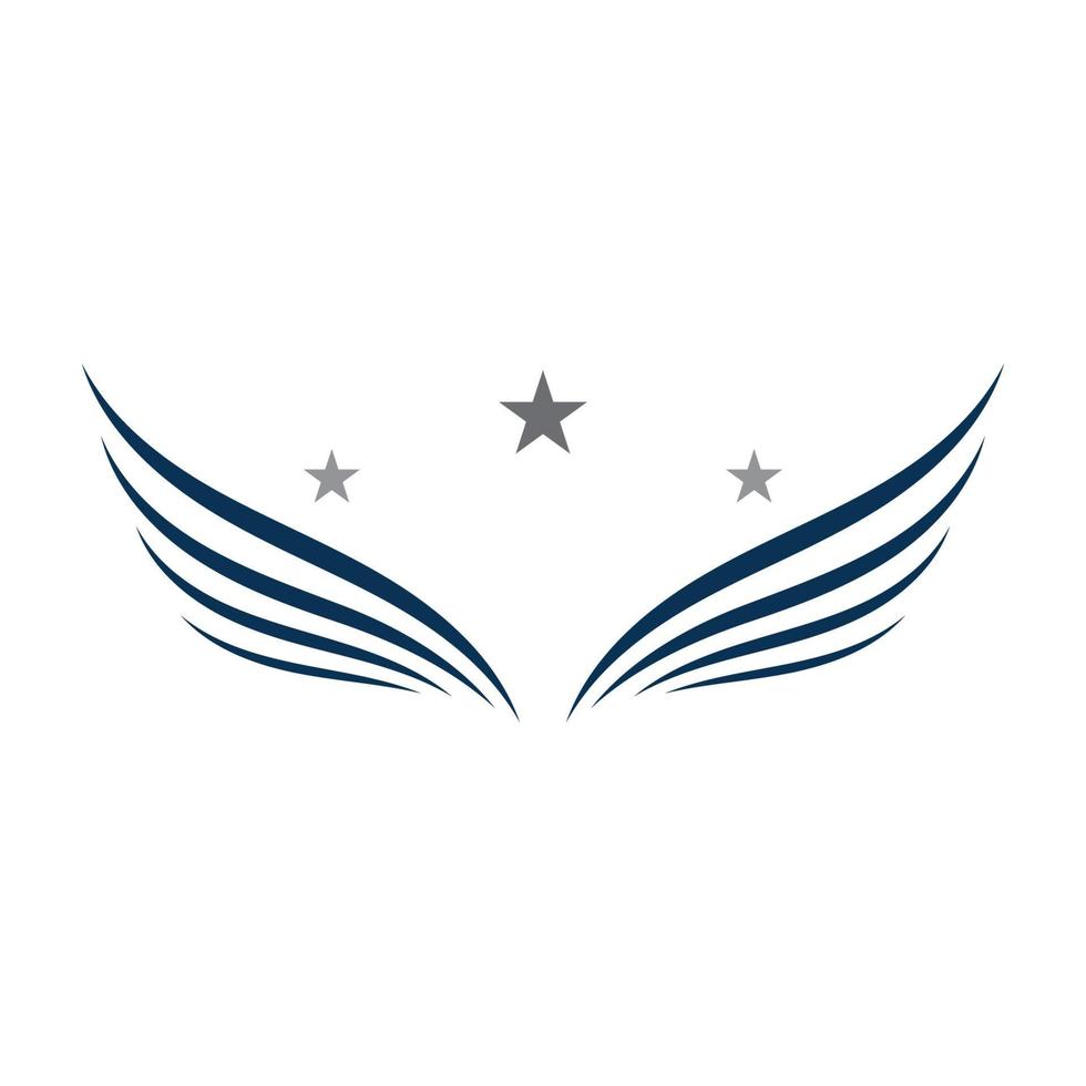 Wing Logo Template vector icon