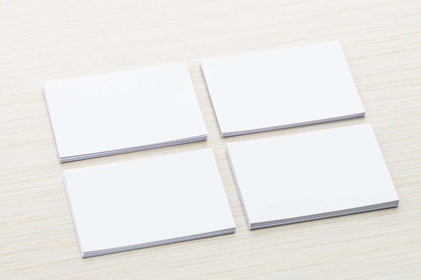 White paper mock up photo