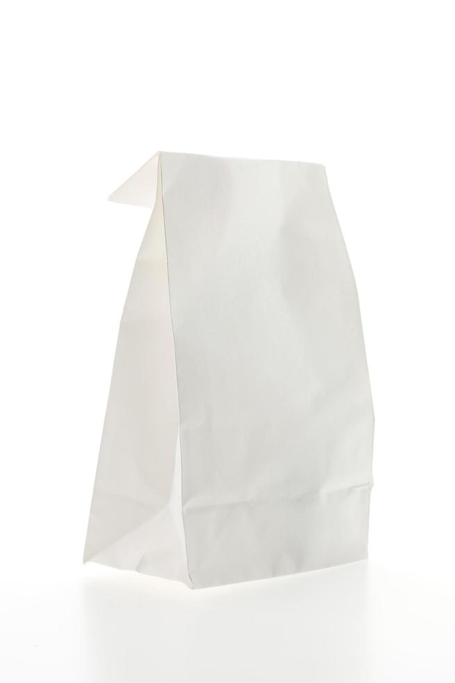 White paper bag photo