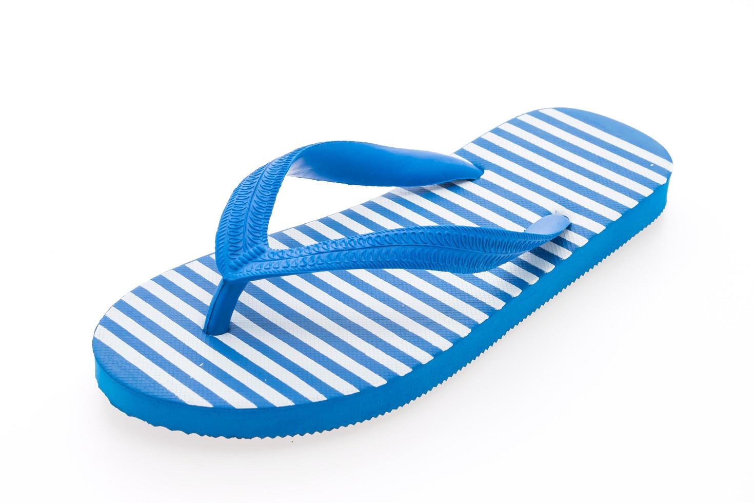 Flip flop isolated on white photo