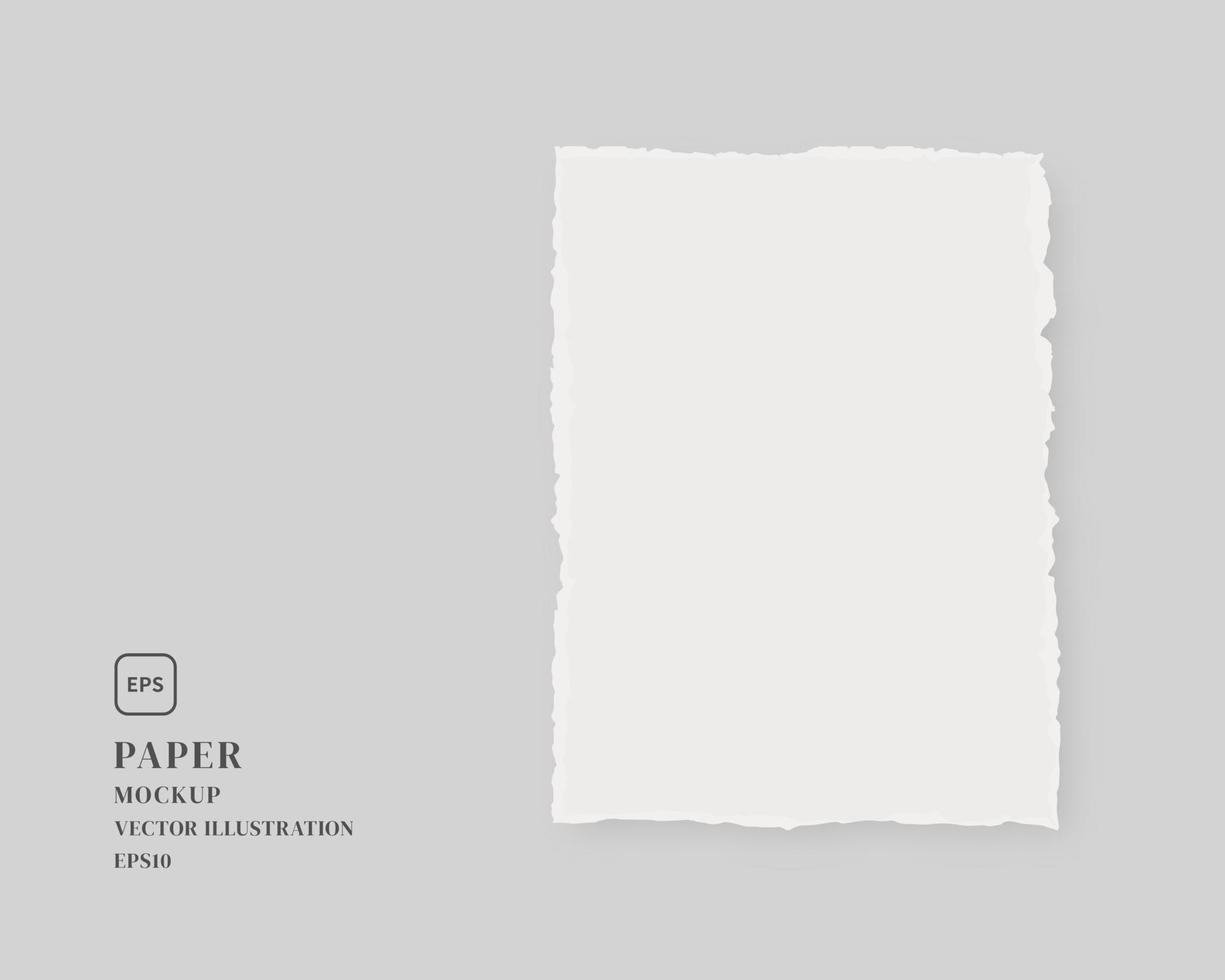 White blank A4 paper with shadow. Templates for presentation of design like  flyer, cover, poster. mock up design template 4435903 Vector Art at Vecteezy