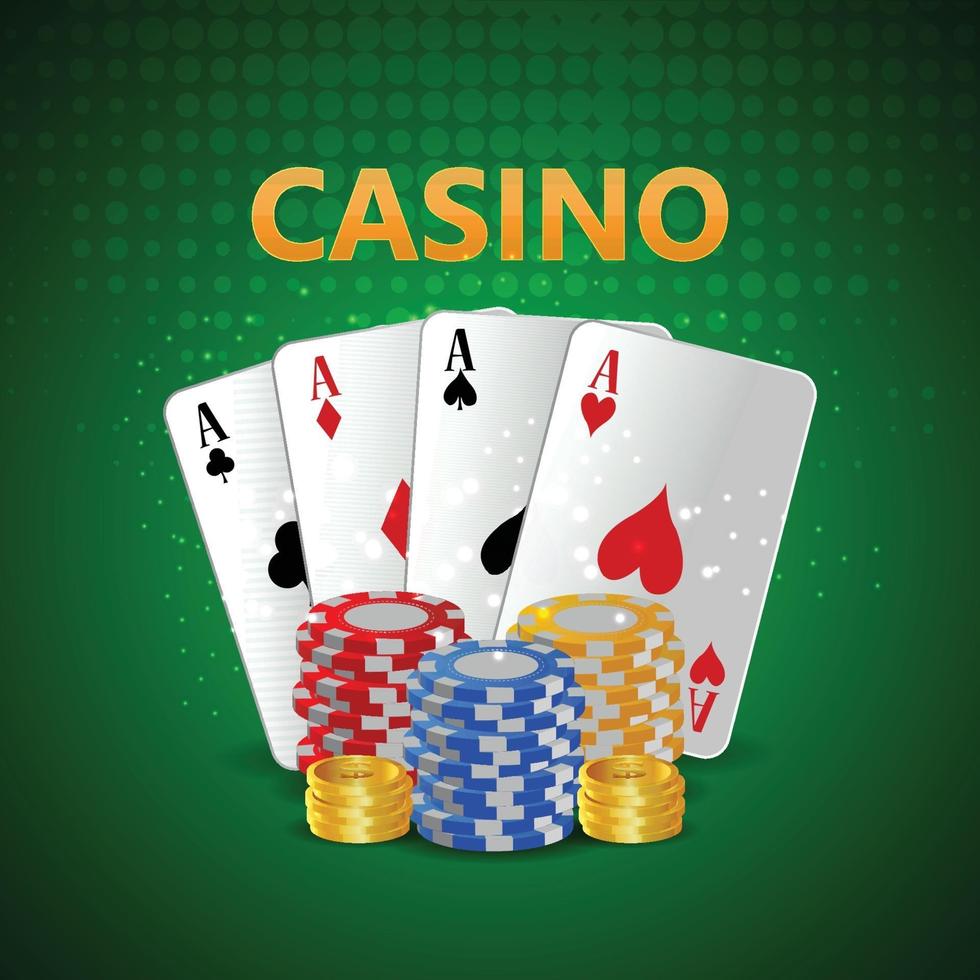 Tarjeta de invitación de lujo vip de torneo de casino con ruleta de casino vector