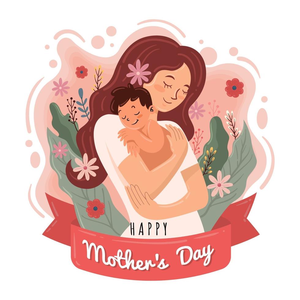 Mothers Day Concept vector