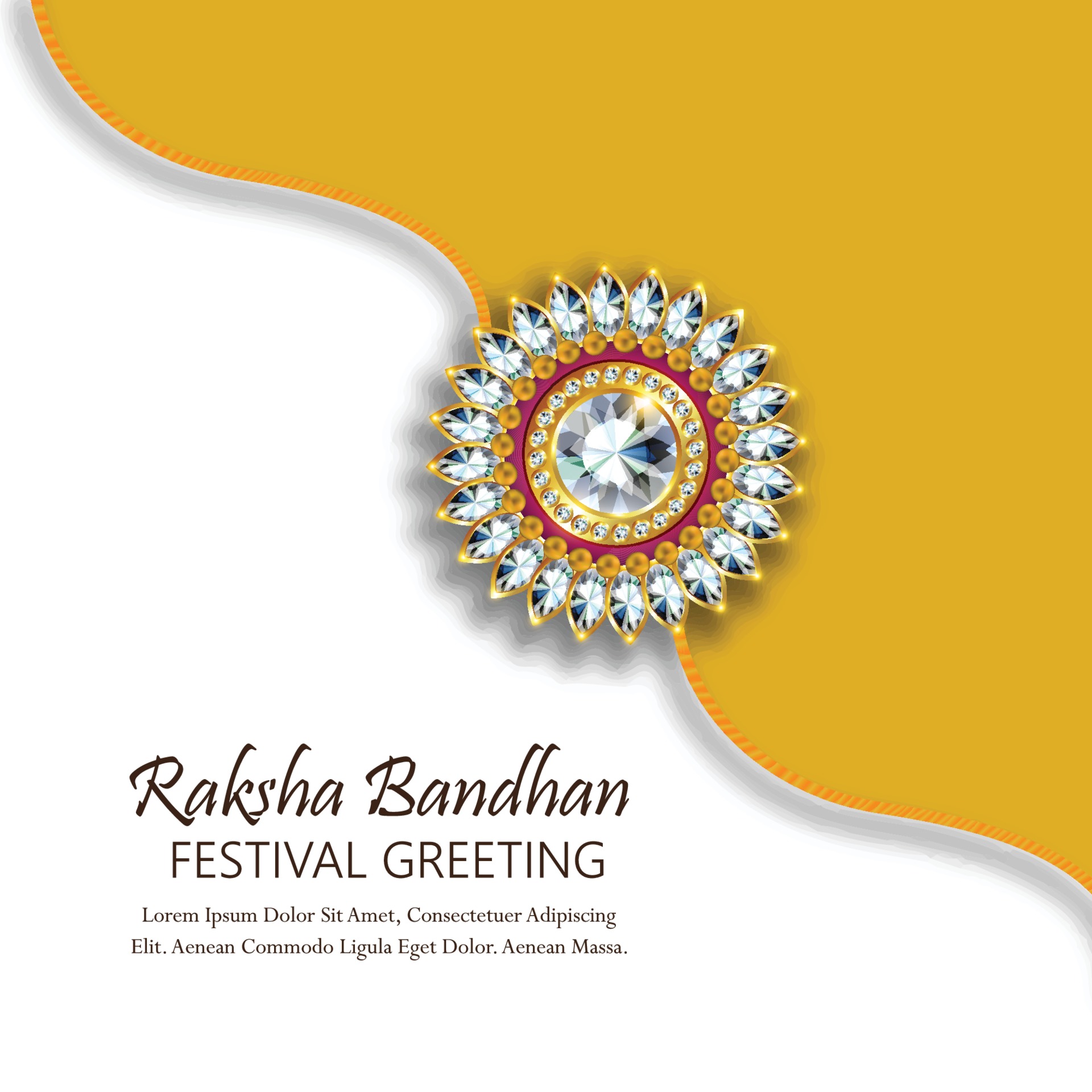 Happy raksha bandhan indian festival celebration background 2196125 Vector  Art at Vecteezy