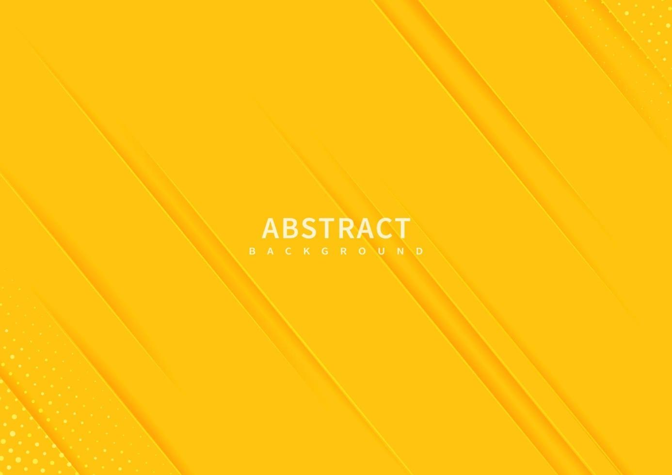 Abstract diagonal yellow background. vector
