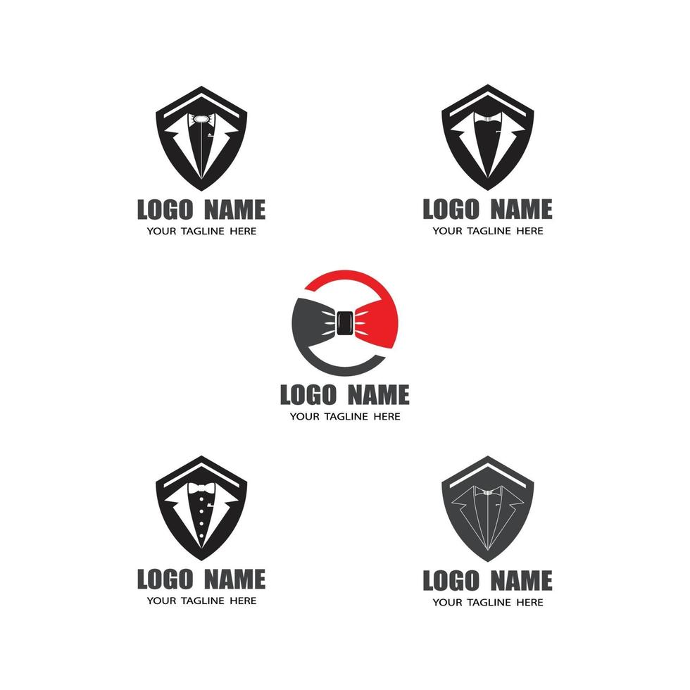 Tuxedo Logo Template vector