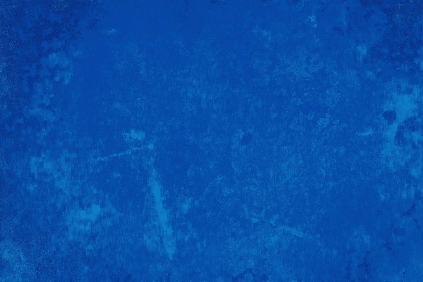 Abstract blue cement and background, dark grunge concrete texture photo