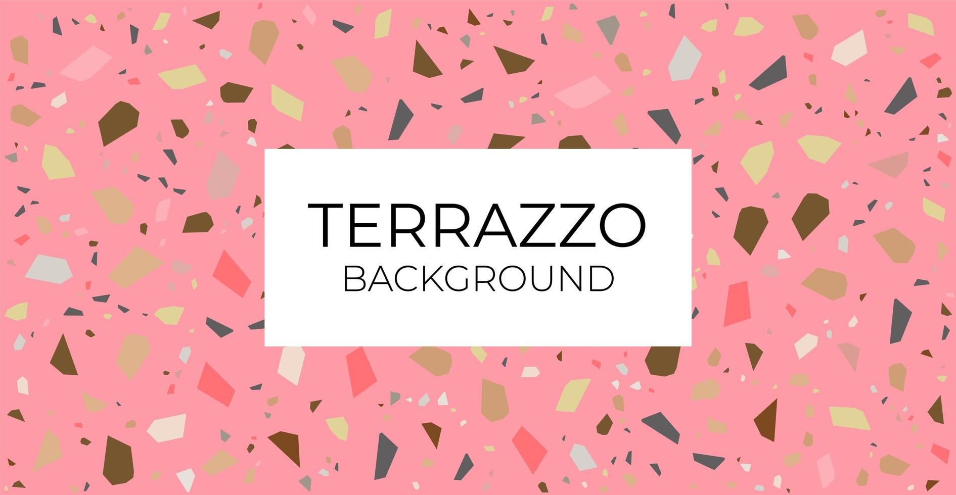 Terrazzo Background- terrazzo floor tile pattern abstract background Free Vector