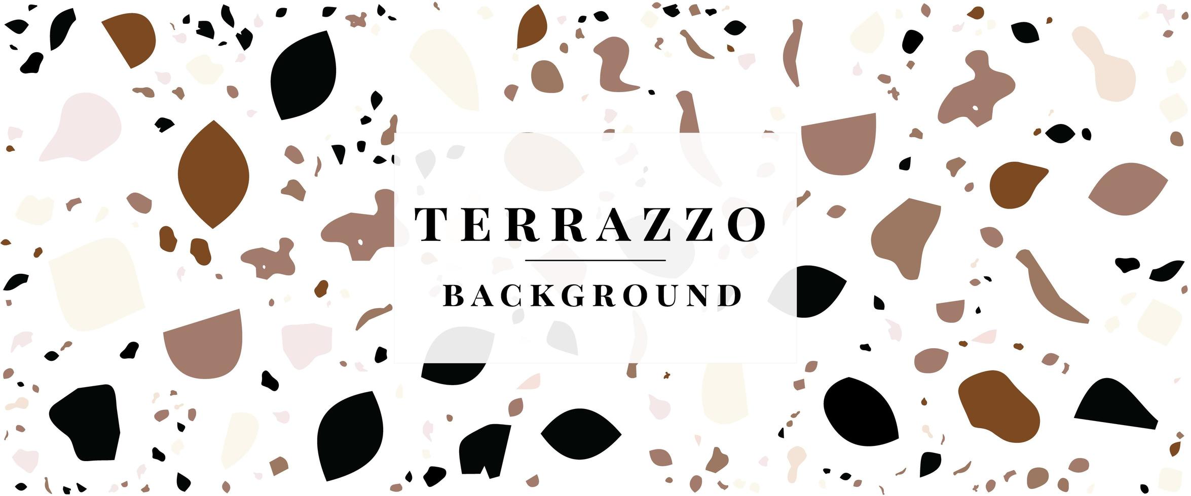 Terrazzo Background- Terrazzo Floor Tile Pattern Abstract Background Free Vector