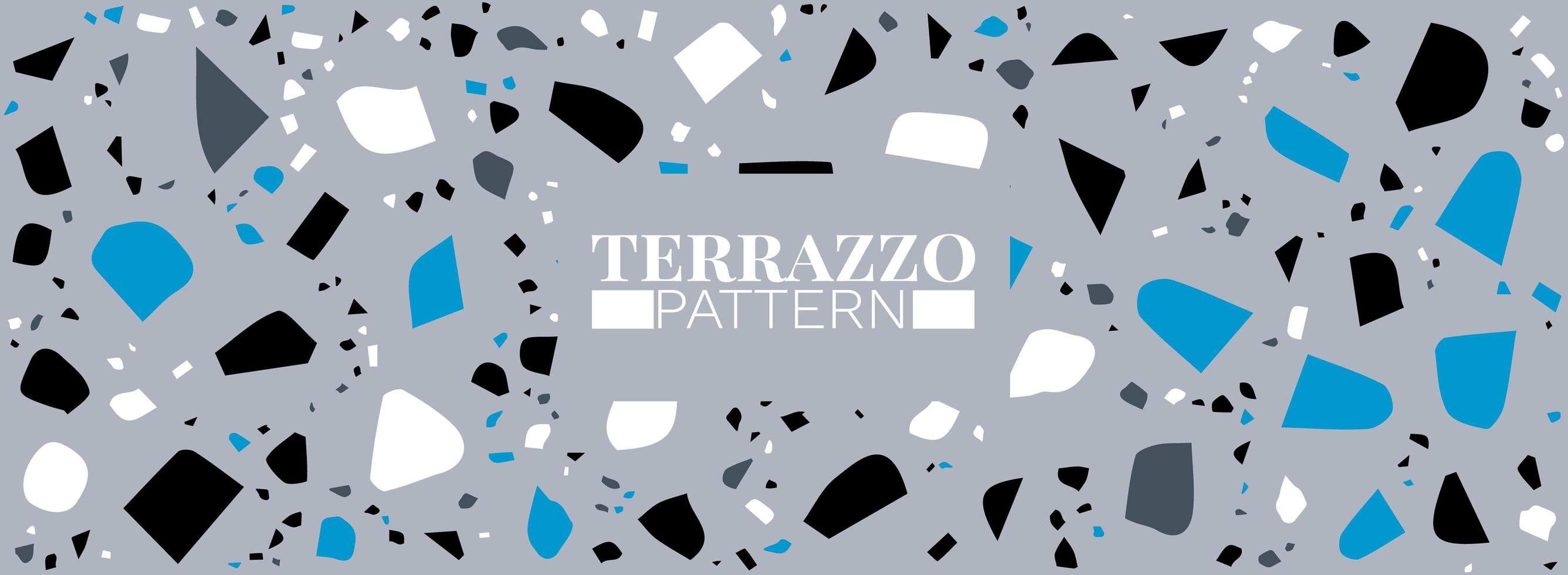 Terrazzo Background- Terrazzo Floor Tile Pattern Abstract Background Free Vector